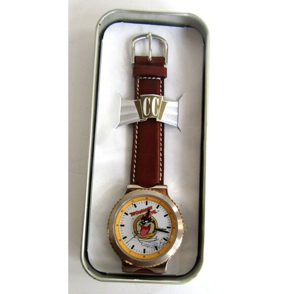 Looney Tunes Tazmanian Devil Vintage Armitron Watch With Orig Case Rare HTF - Picture 2 of 10